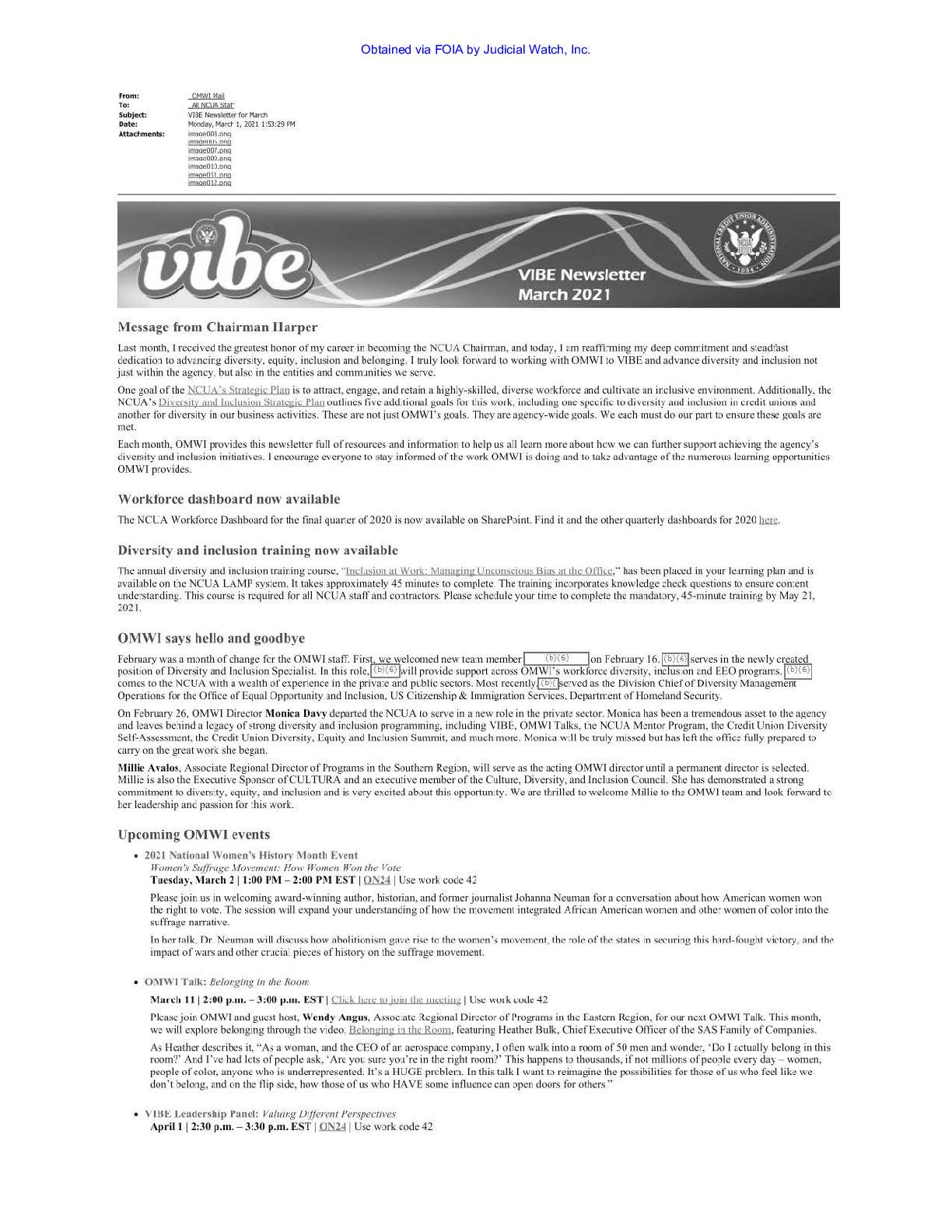 National Credit Union Assn NCUA March 2022 pgs 9-10