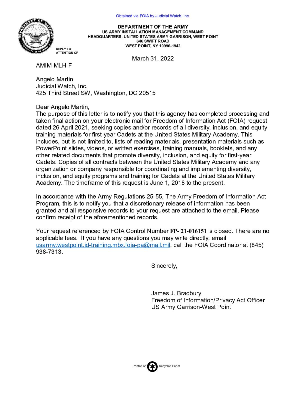 JW v DOD West Point CRT records 01795