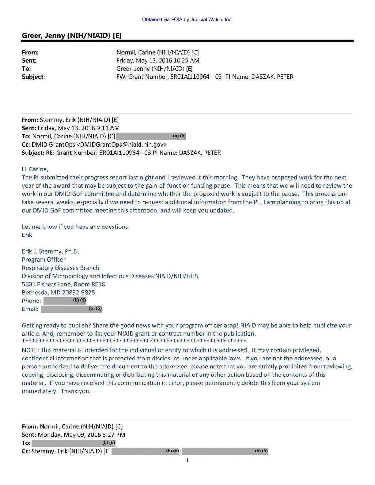 JW v HHS NIH EcoHealth Wuhan Prod 7 00696 pgs 1505-1508
