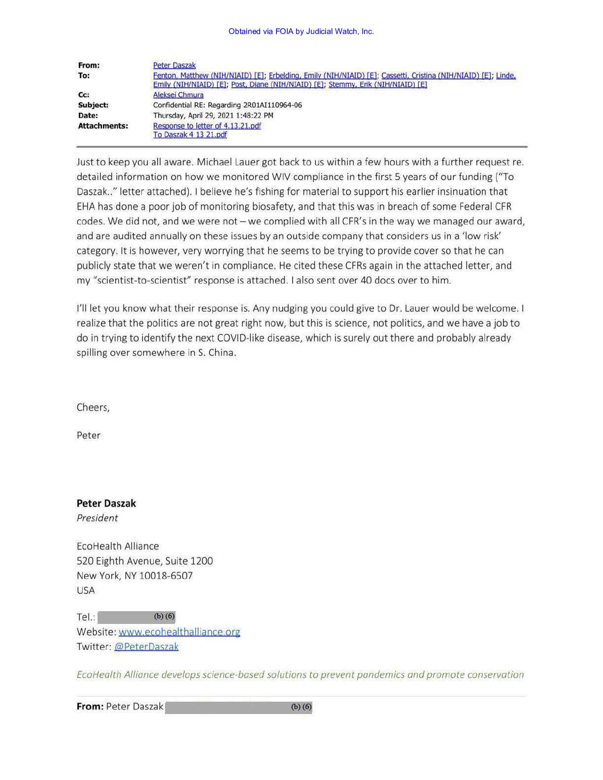 JW v HHS NIH EcoHealth Wuhan Prod 7 00696 pgs 354-360