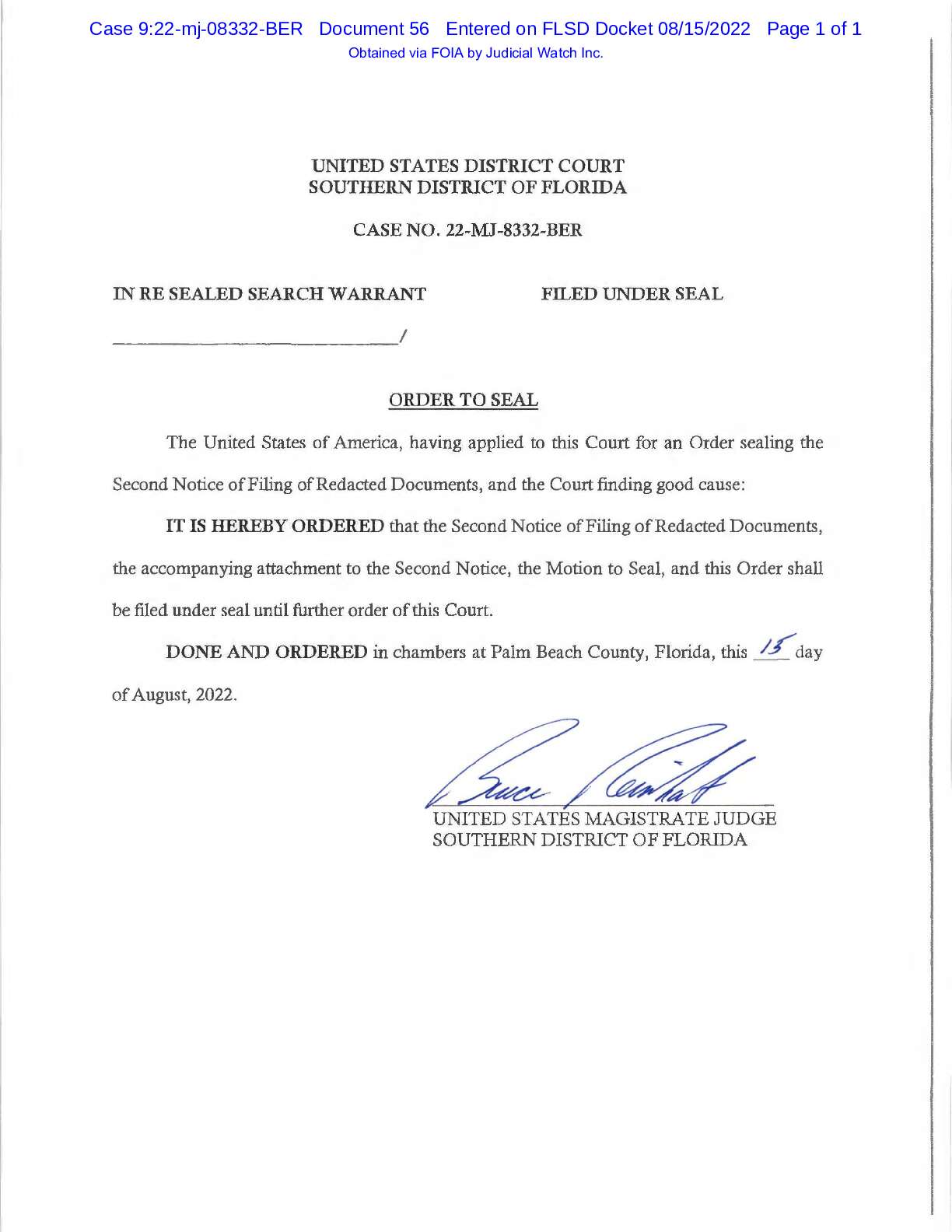 USA v Sealed Search Warrant order doc 56 08332