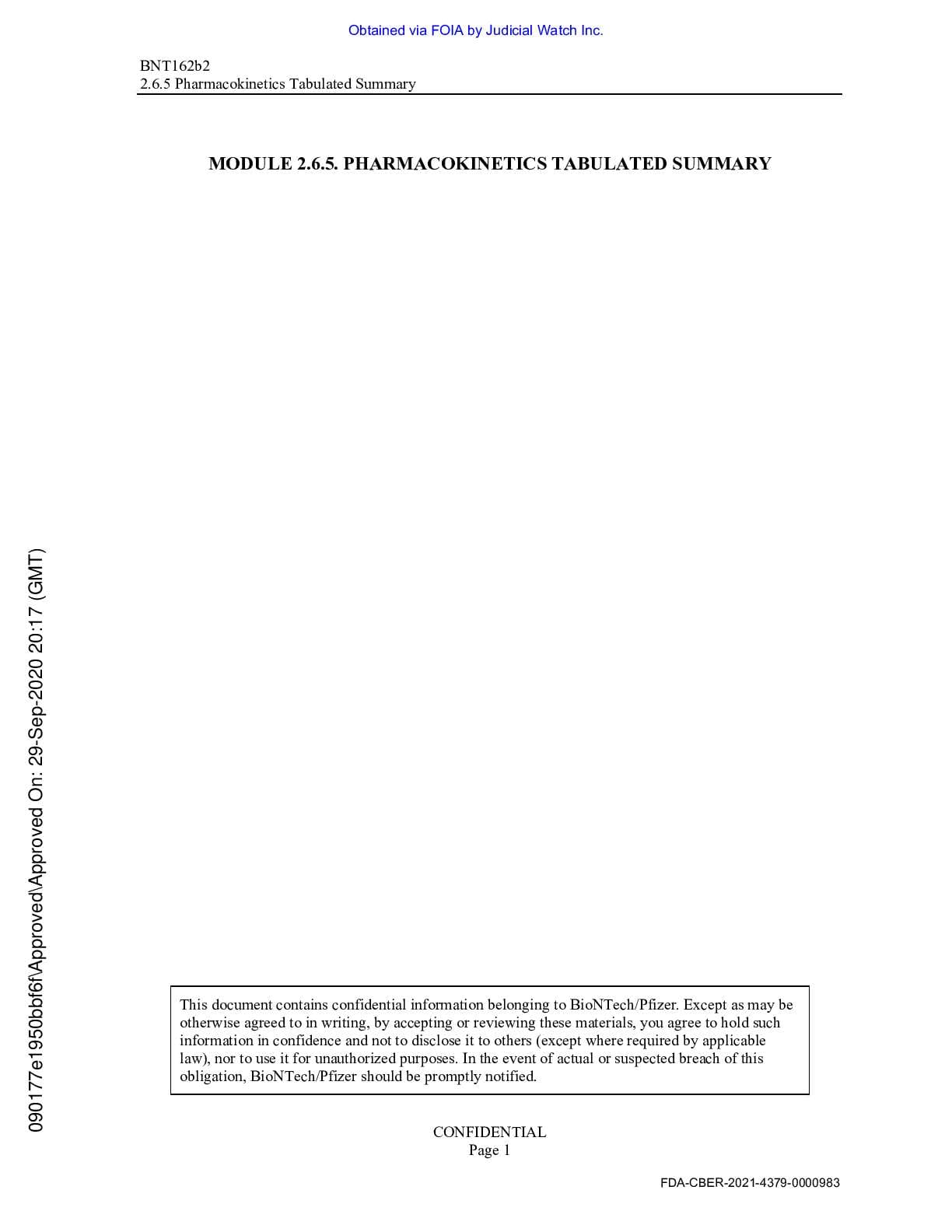 JW v HHS Pfizer Records September 2022 02418 pgs 3-12