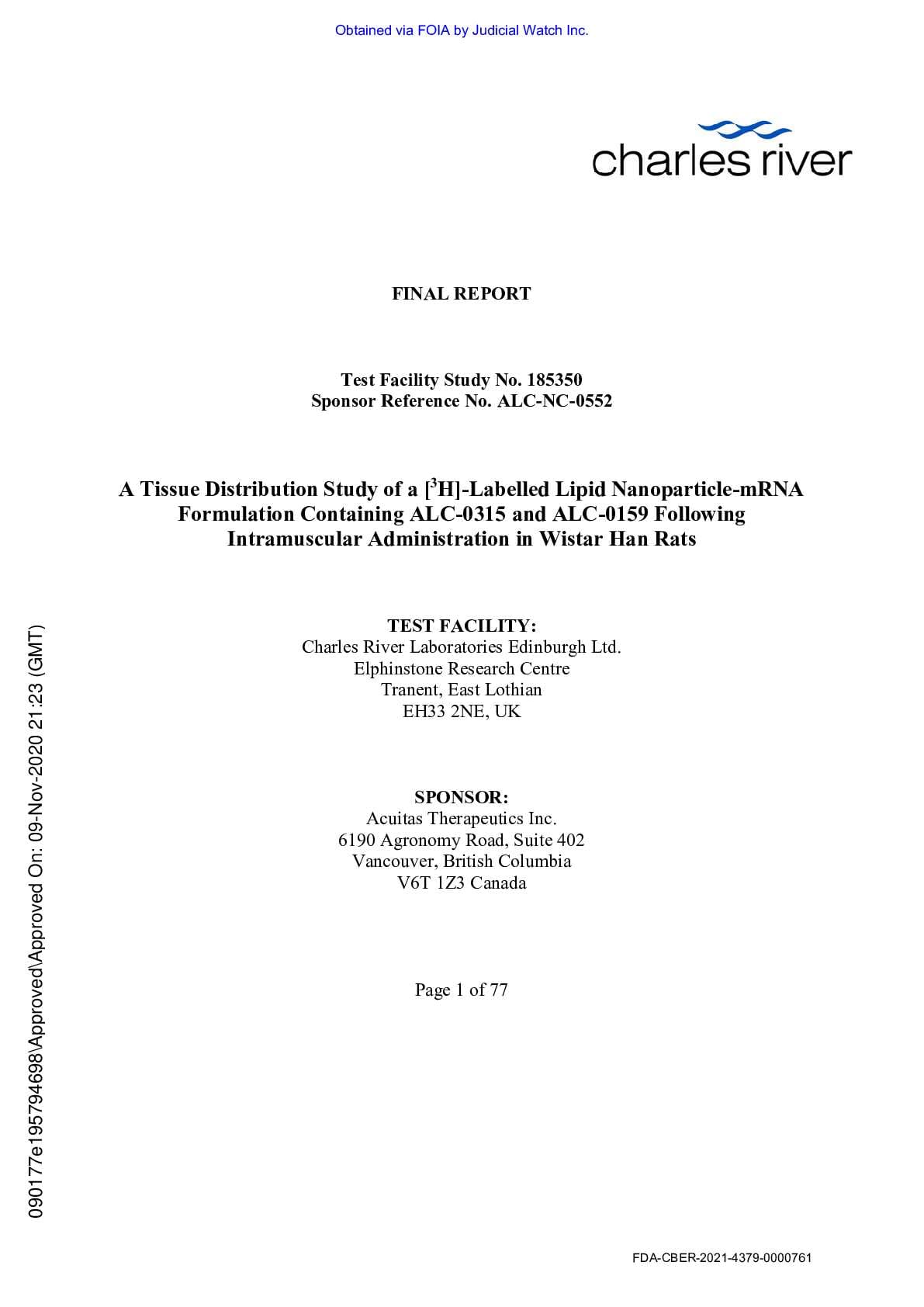 JW v HHS Pfizer Records September 2022 02418 pgs 41-117