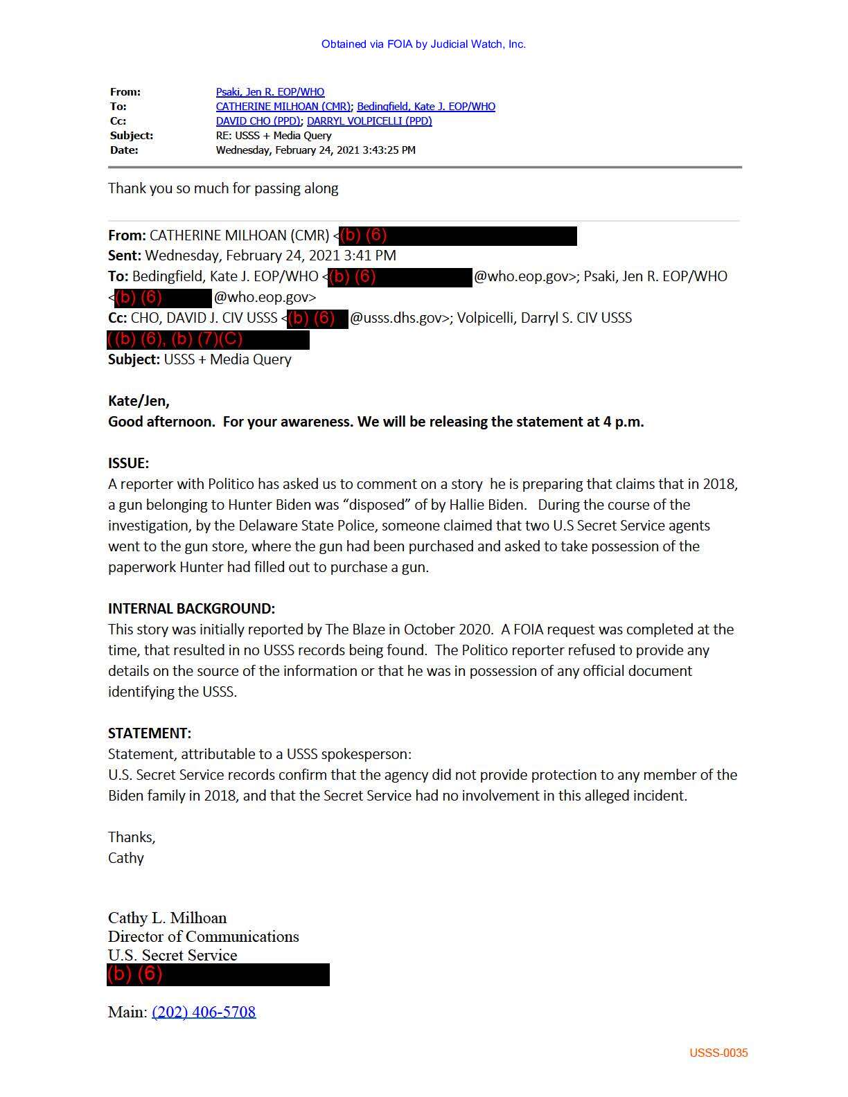 JW v DHS Hunter Biden’s Gun records 02841 pgs 37-42