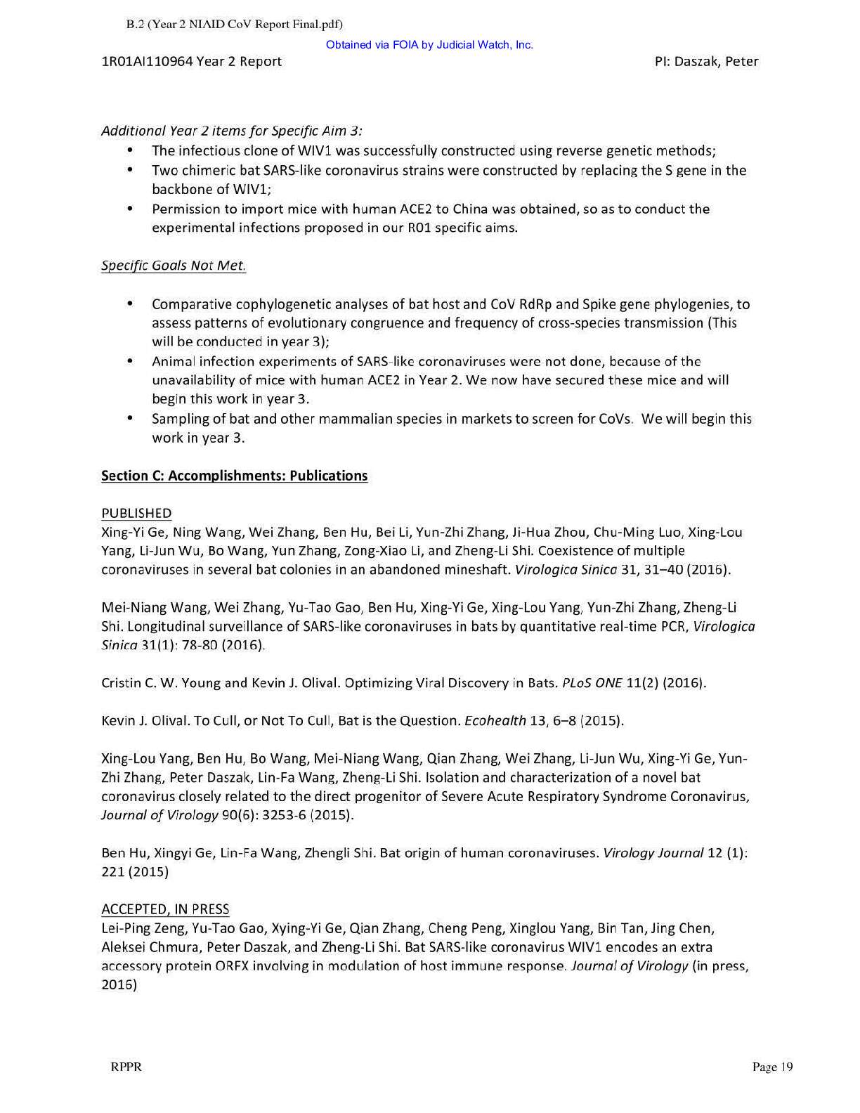 NIH EcoHealth Grant FOIA April 2023 pg 212