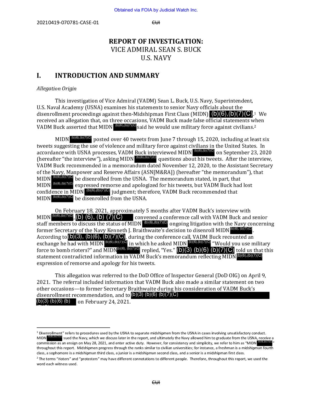 JW v DOD Navy false statements docs 00566 pgs 3 & 5