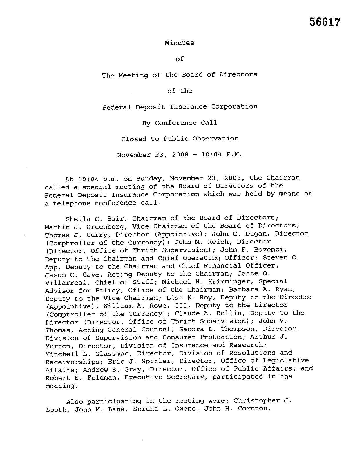 Fdic Docs Citi Minutes 02182011