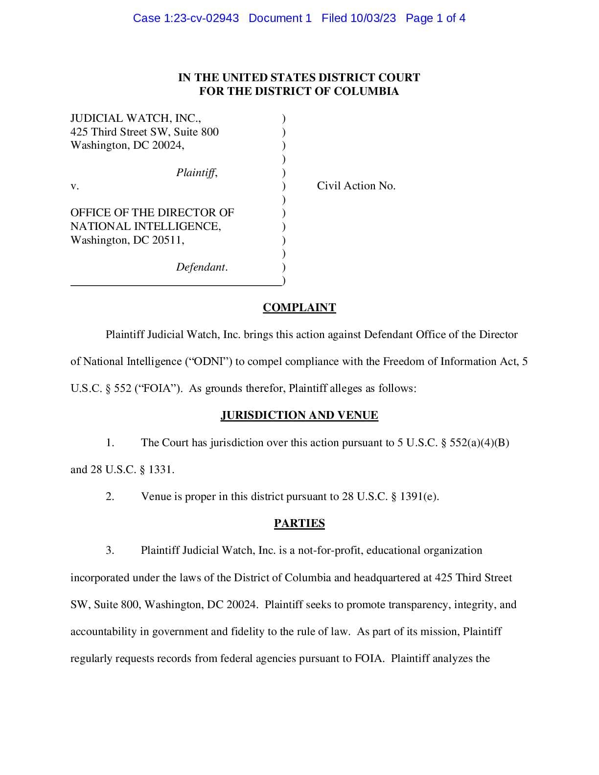 JW v ODNI complaint 02943