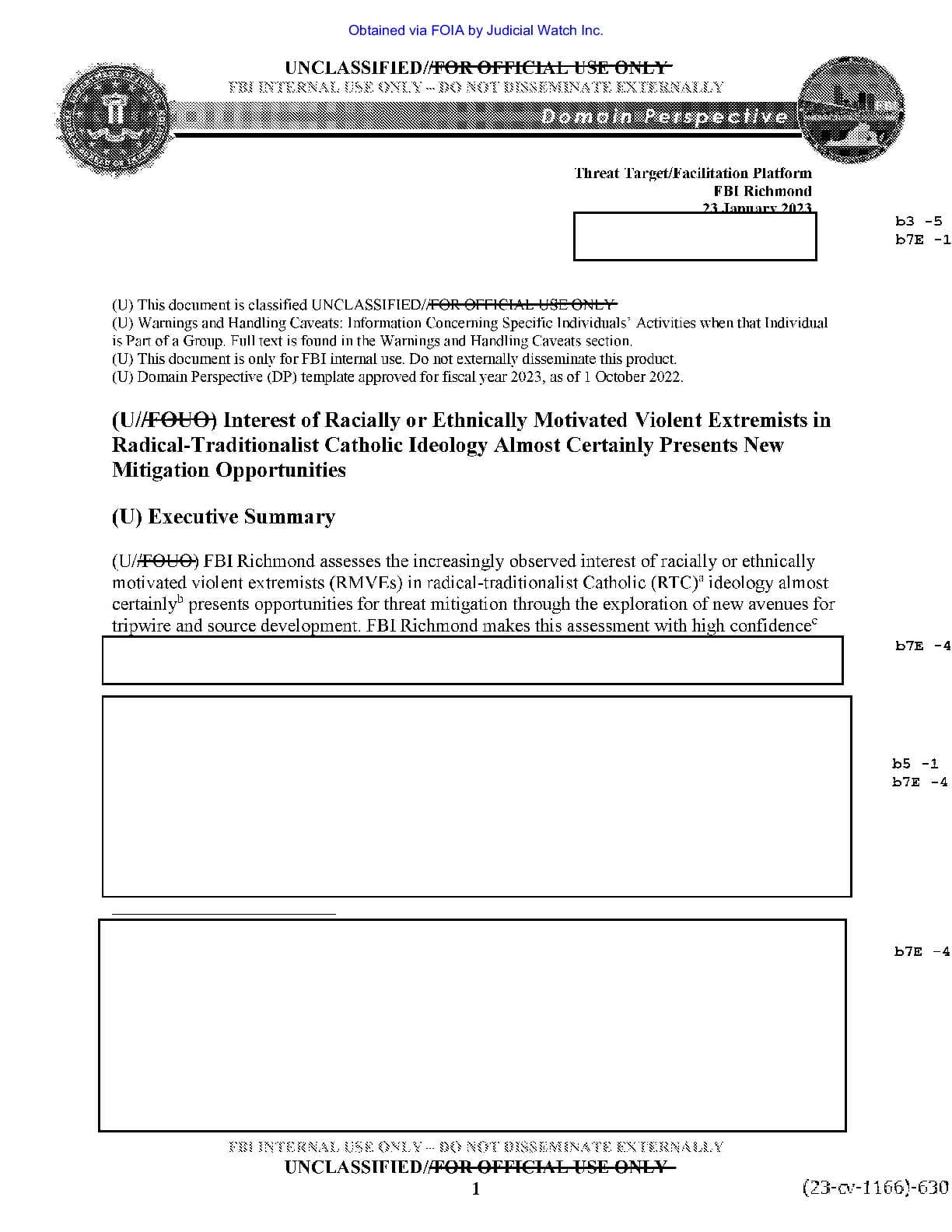 JW v FBI CatholicVote prod 2 01166 pgs 10-15