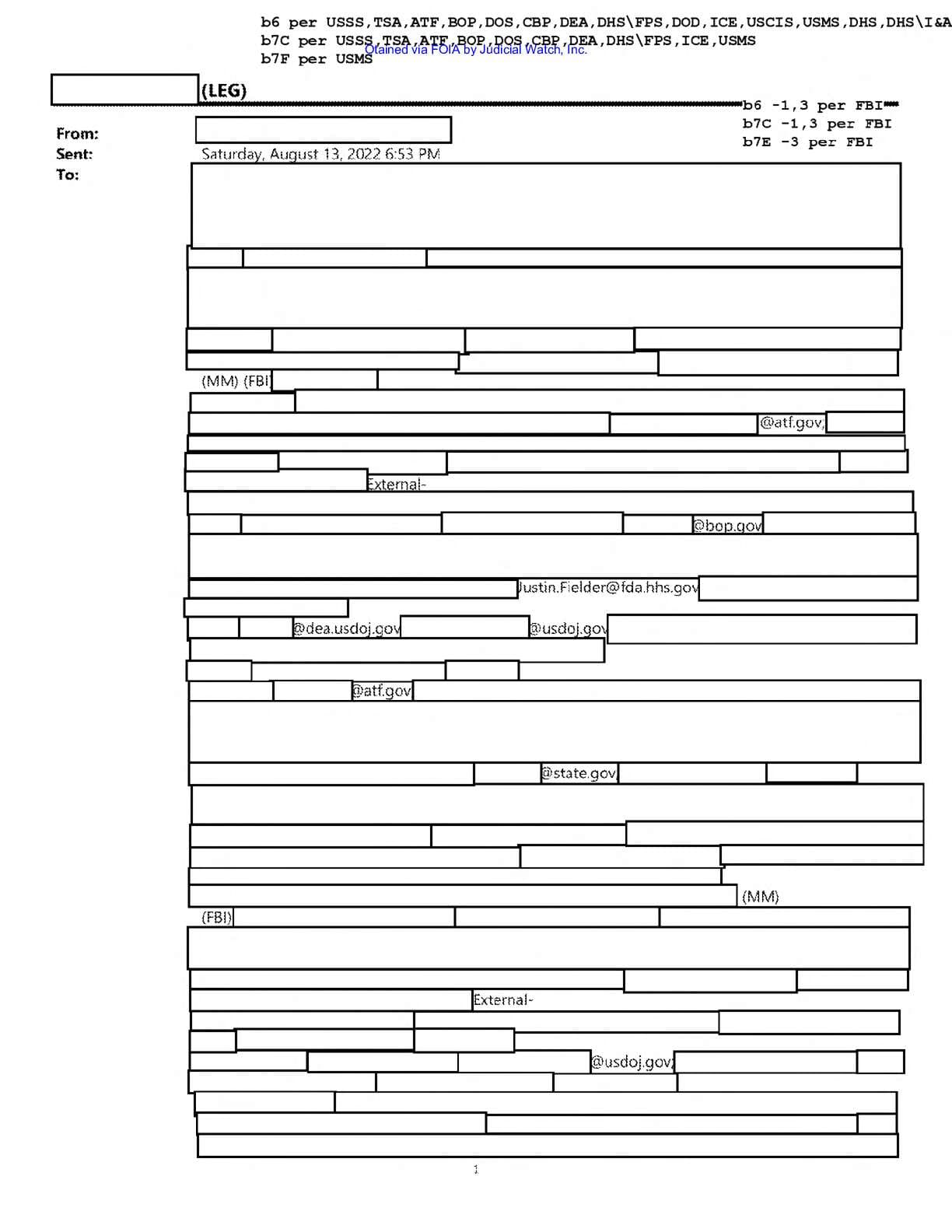 JW v DHS Mar-a-Lago Raid prod 3 03275 pgs 4-11