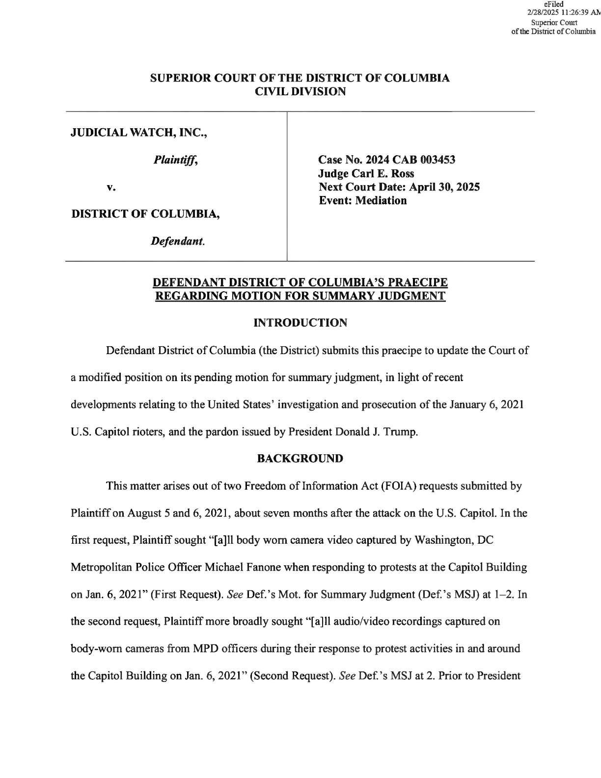 JW v DC J6 Bodycam MSJ 003453