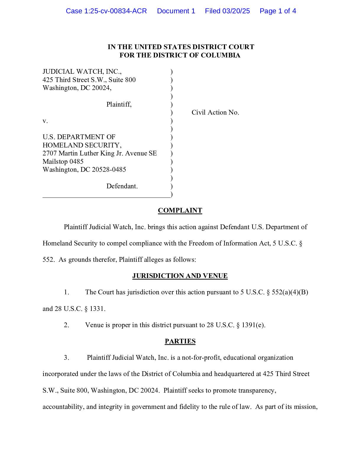 JW v. DHS Bobb complaint 00834