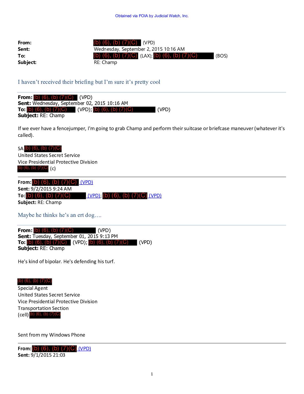 DHS USSS Biden Dog Bites Records March 2025 pgs 15-16