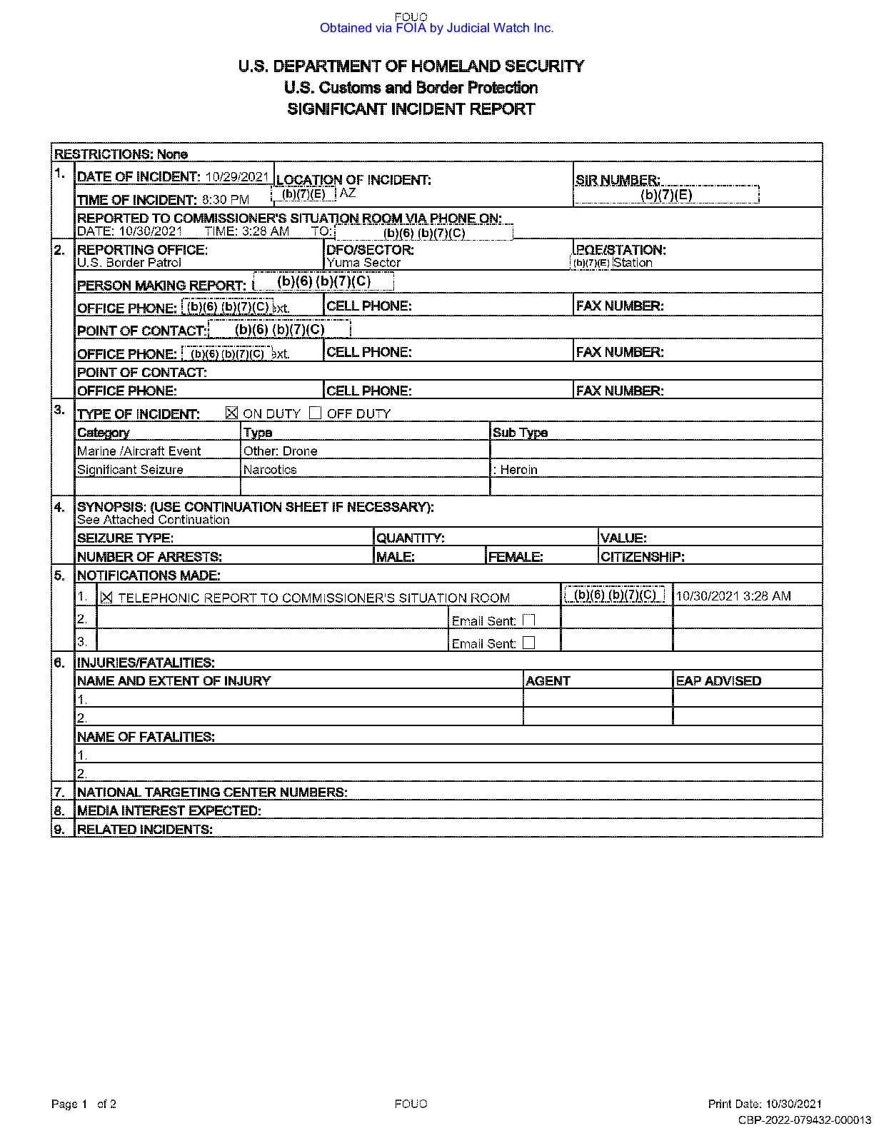 Drones with Illegal Drugs 2025 pgs 12-13