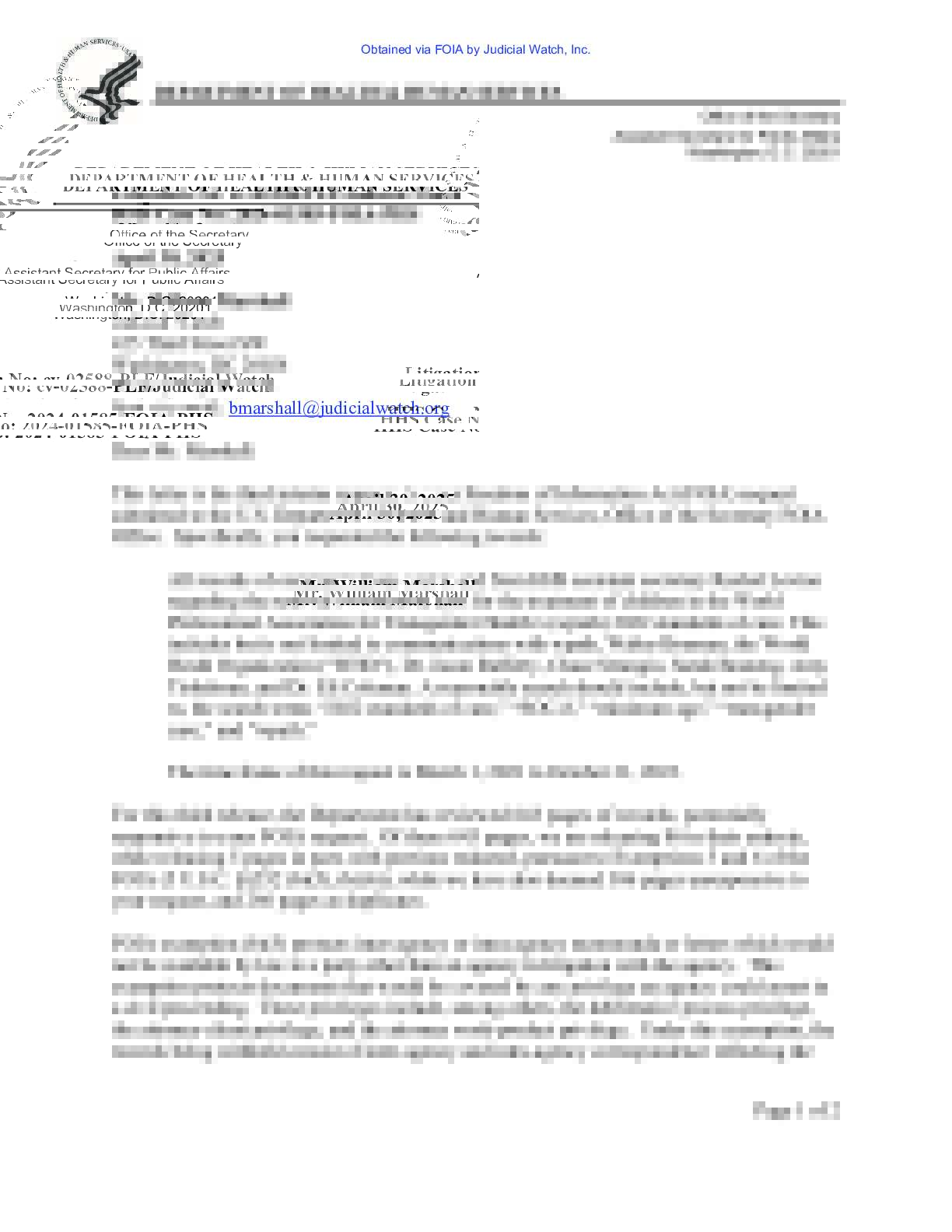 JW v HHS Rachel Levine Prod 3 02588
