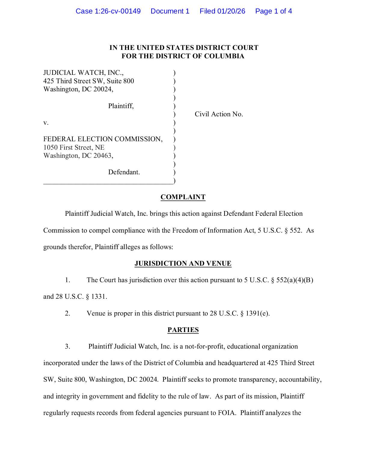 JW v FEC ActBlue complaint 00149
