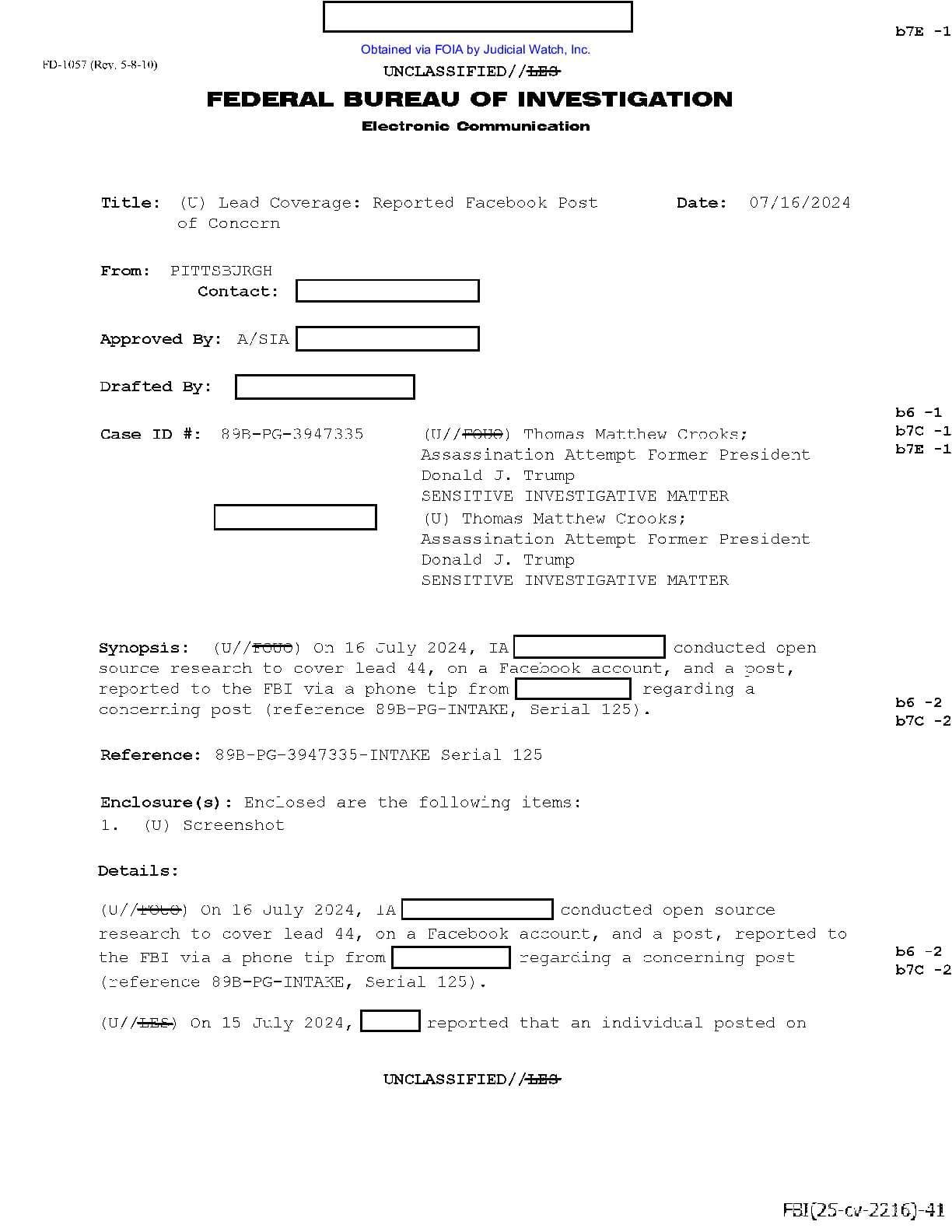 JW v DOJ Thomas Crooks prod 1 02216 pg 23-24