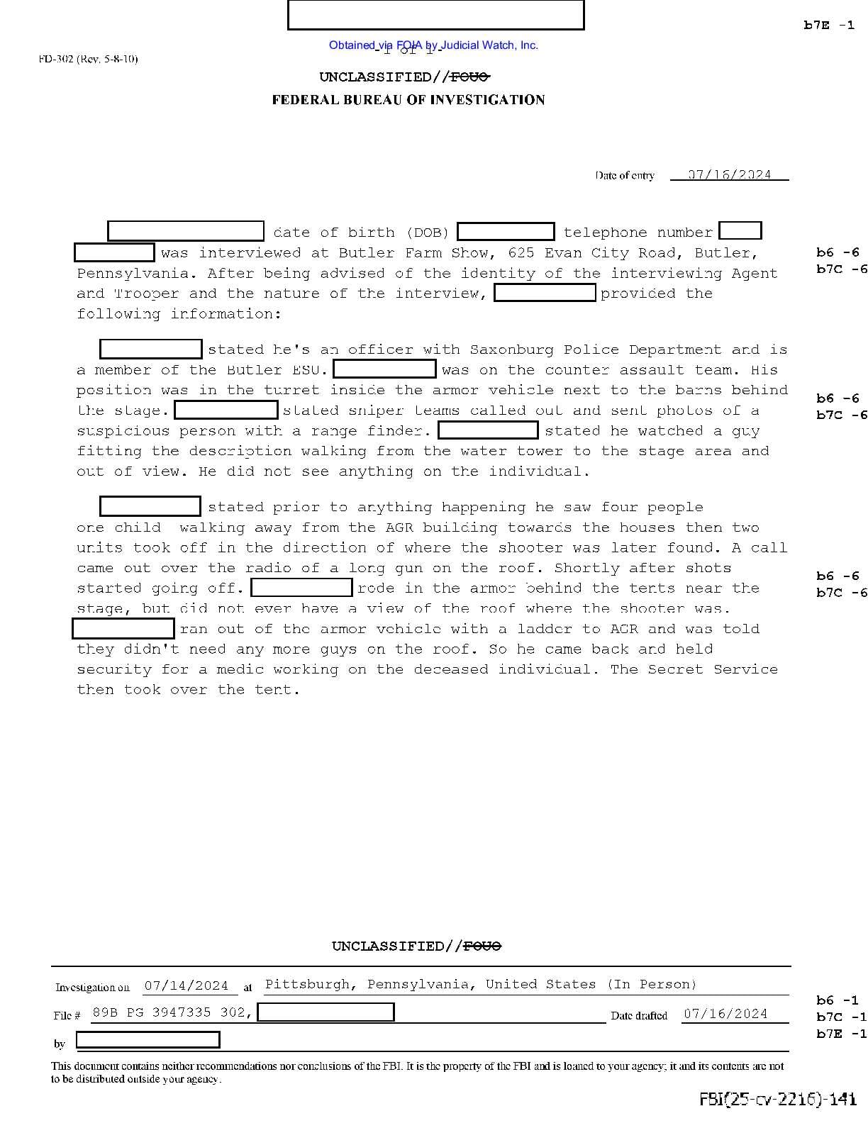 JW v DOJ Thomas Crooks prod 1 02216 pg 30