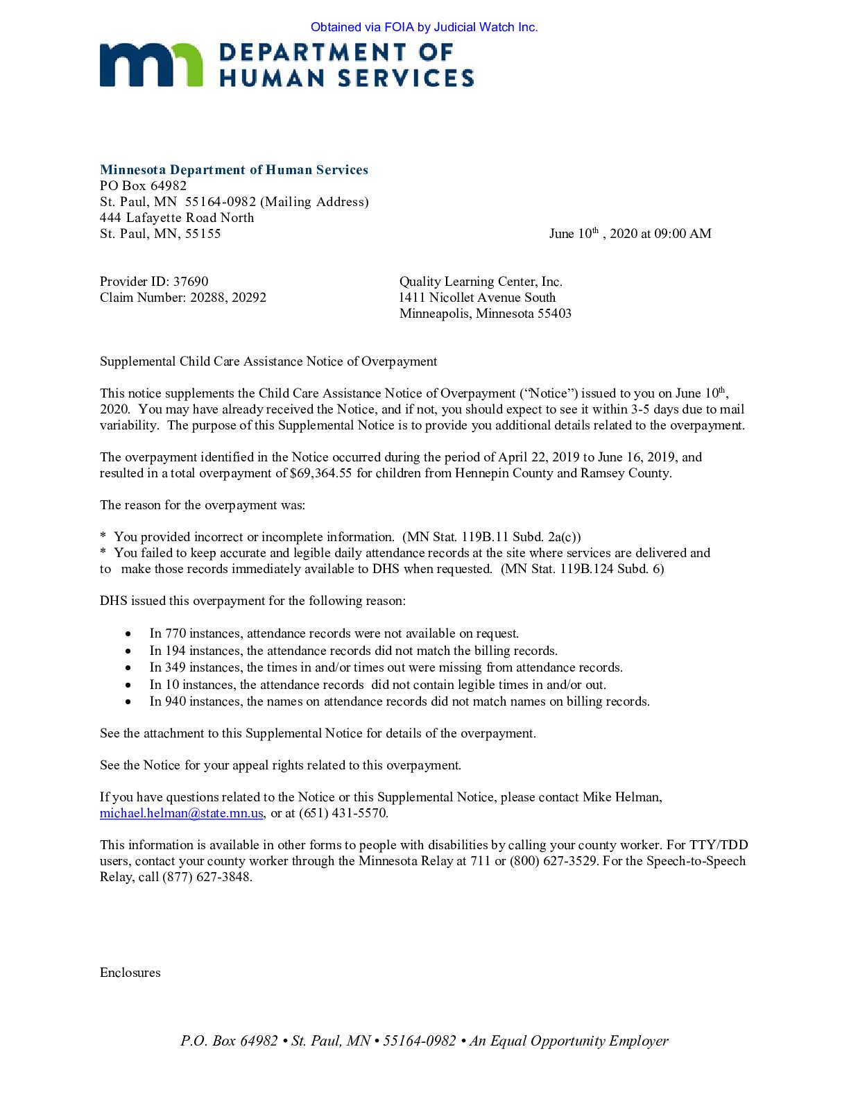 MN Daycare Fraud 2026 pgs 424-426