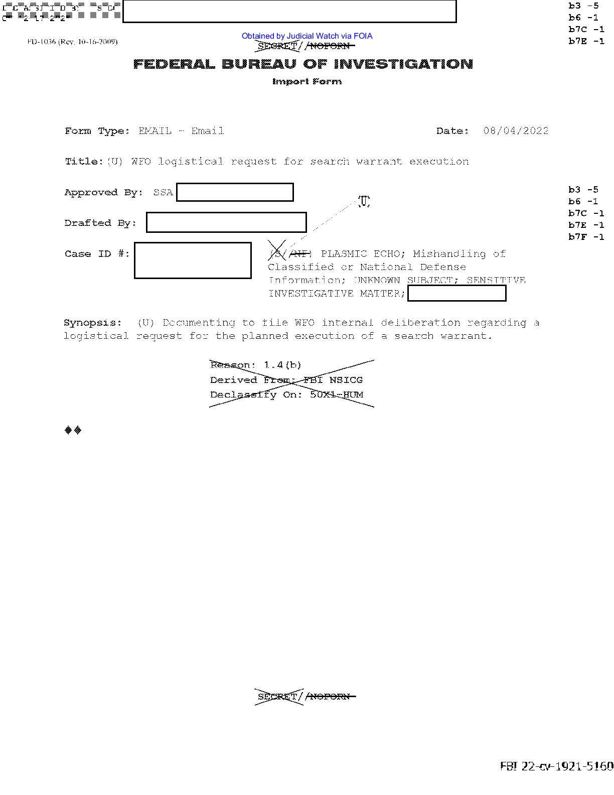 Plasmic Echo Mar-a-Lago 2026 pgs 136-138