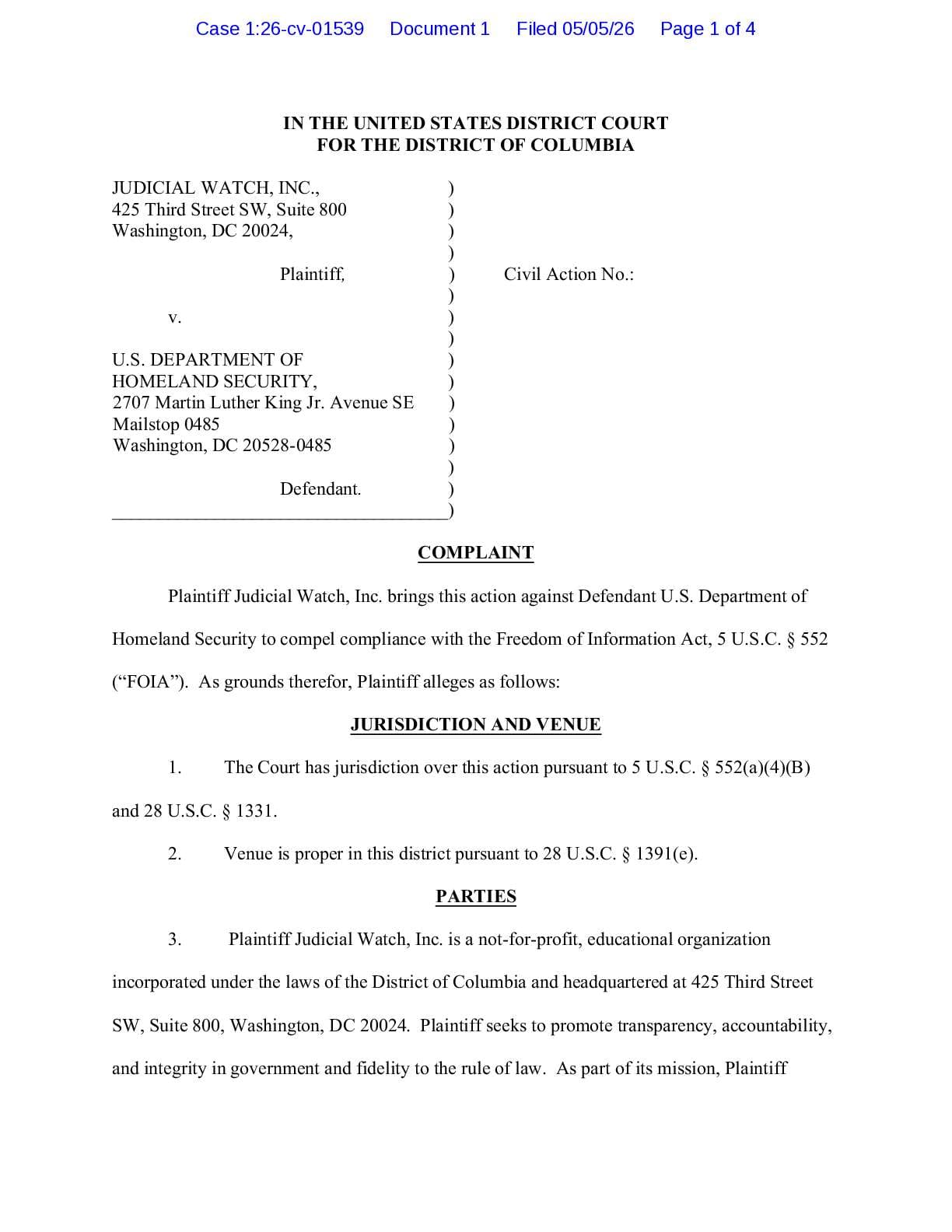 JW v DHS Delaney Hall complaint 01539