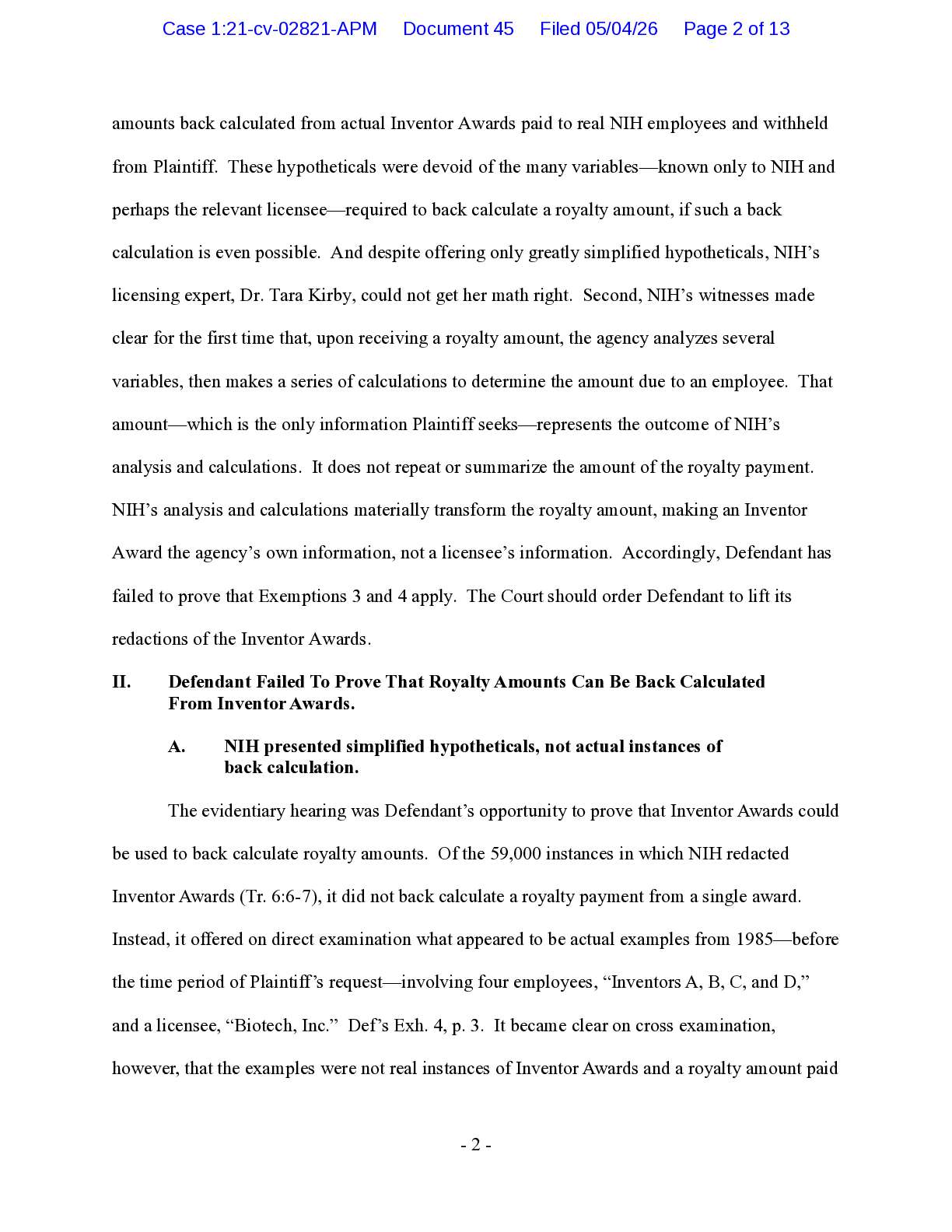 American Transparency v HHS sup brief 02821 pgs 2-3
